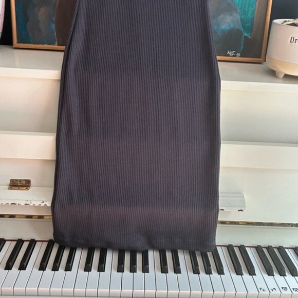 Dynamite Charcoal Midi Dress M - Picture 2 of 11